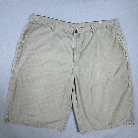 Dickies Other - Dickies Mens 44 Khaki Ripstop Cargo Utility Workwear Shorts 12in Inseam Relaxed